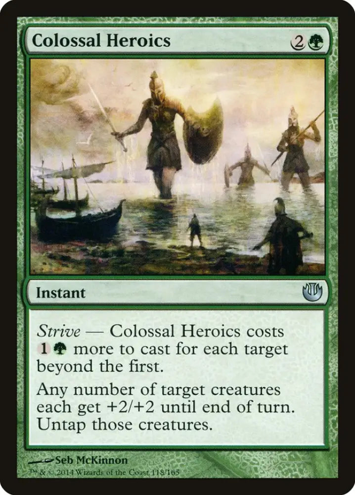 Colossal Heroics [Journey into Nyx] - MTG Single