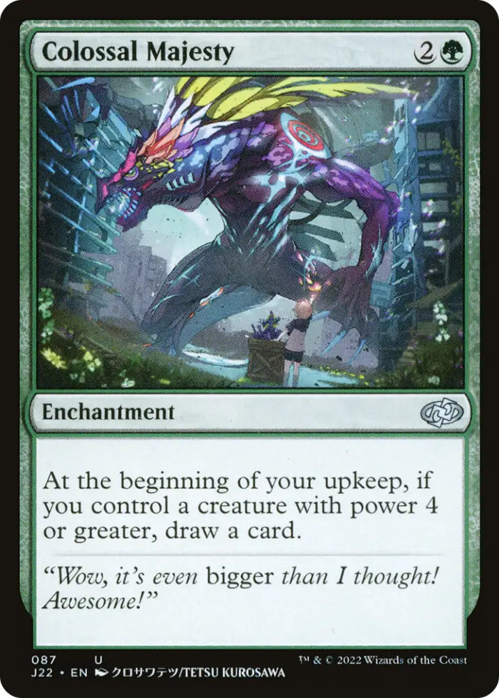 Colossal Majesty [Jumpstart 2022] - MTG Single