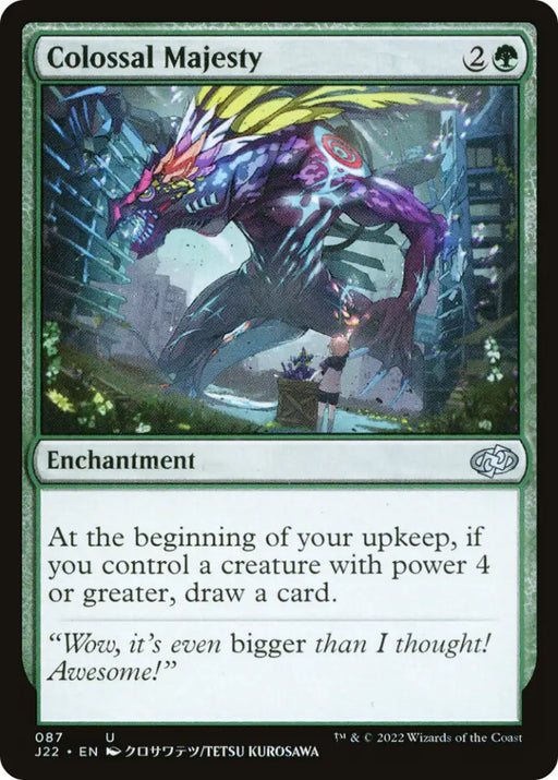 Colossal Majesty [Jumpstart 2022] - MTG Single