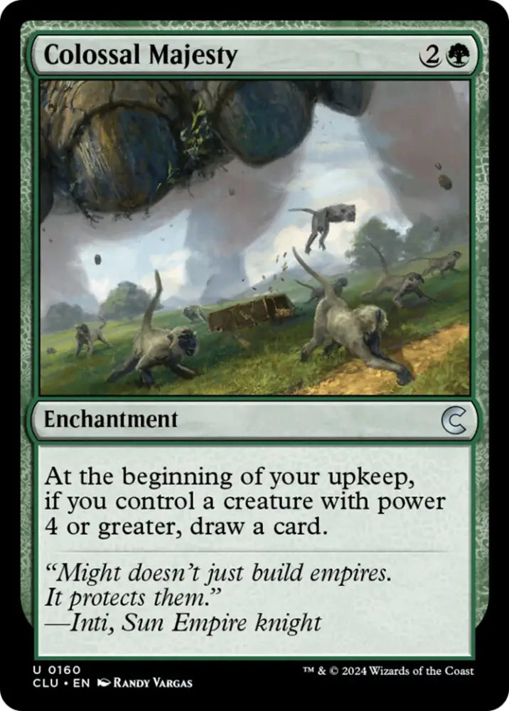 Colossal Majesty [Ravnica: Clue Edition] - MTG Single