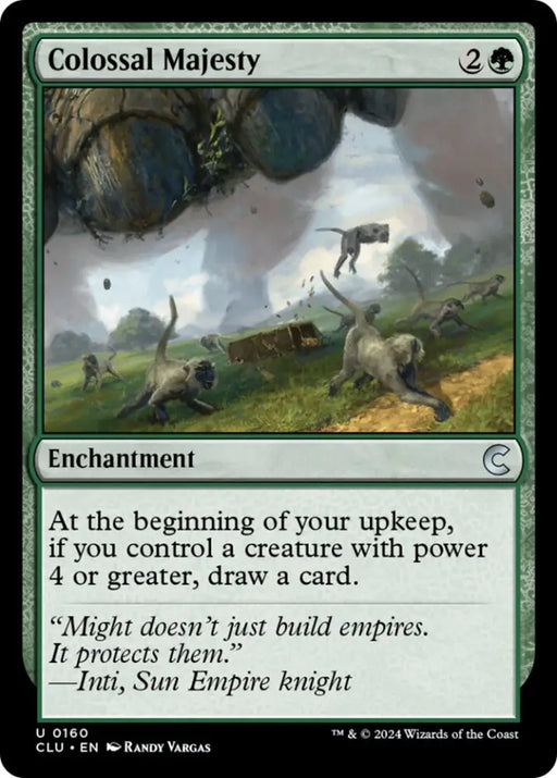 Colossal Majesty [Ravnica: Clue Edition] - MTG Single