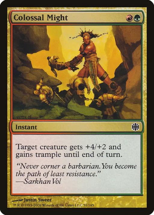 Colossal Might [Alara Reborn] - MTG Single