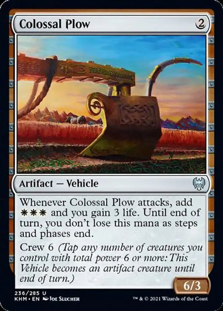 Colossal Plow [Kaldheim] - MTG Single