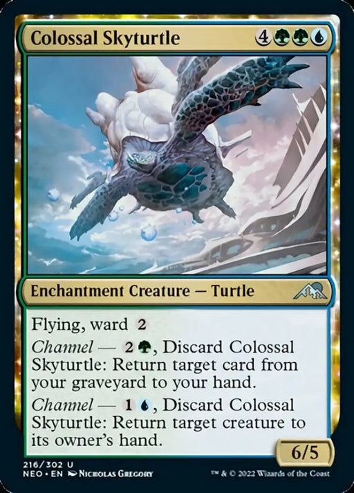 Colossal Skyturtle [Kamigawa: Neon Dynasty] - MTG Single