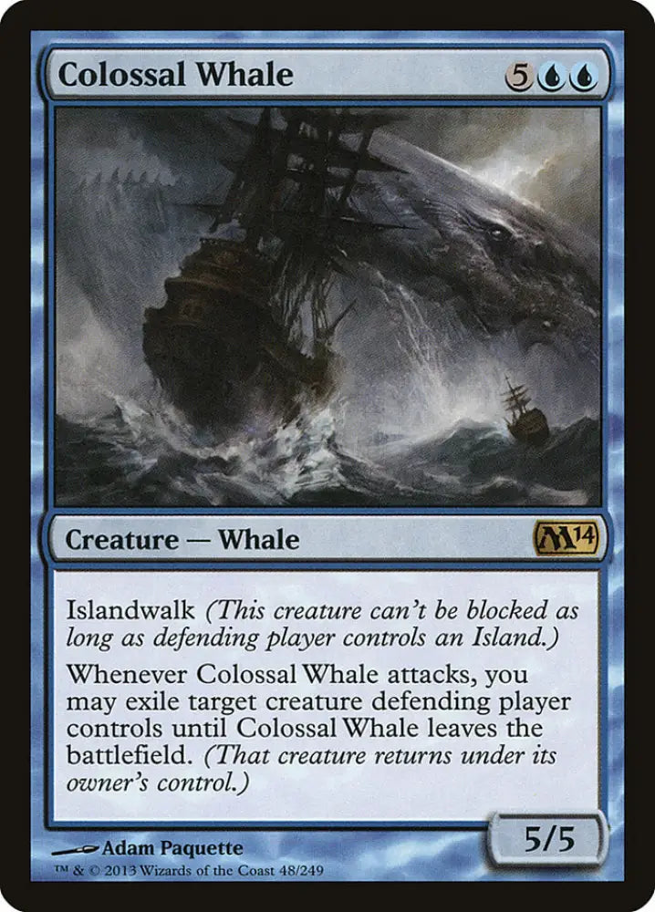 Colossal Whale [Magic 2014] - MTG Single