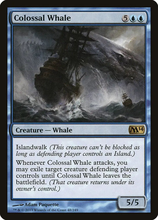Colossal Whale [Magic 2014] - MTG Single