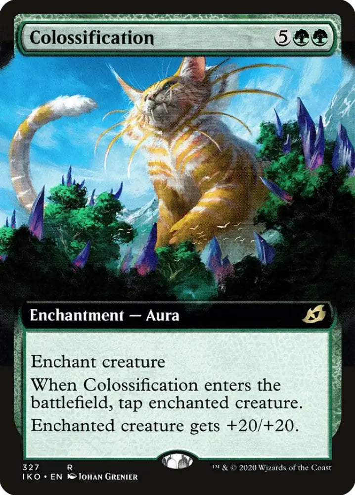 Colossification (Extended Art) [Ikoria: Lair of Behemoths] - MTG Single