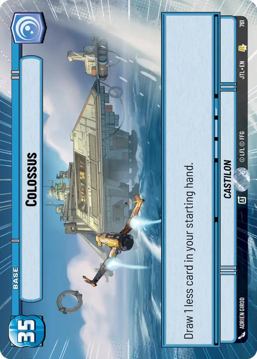 Colossus (Hyperspace Foil) (761) [Jump to Lightspeed] - Star Wars: Unlimited Single