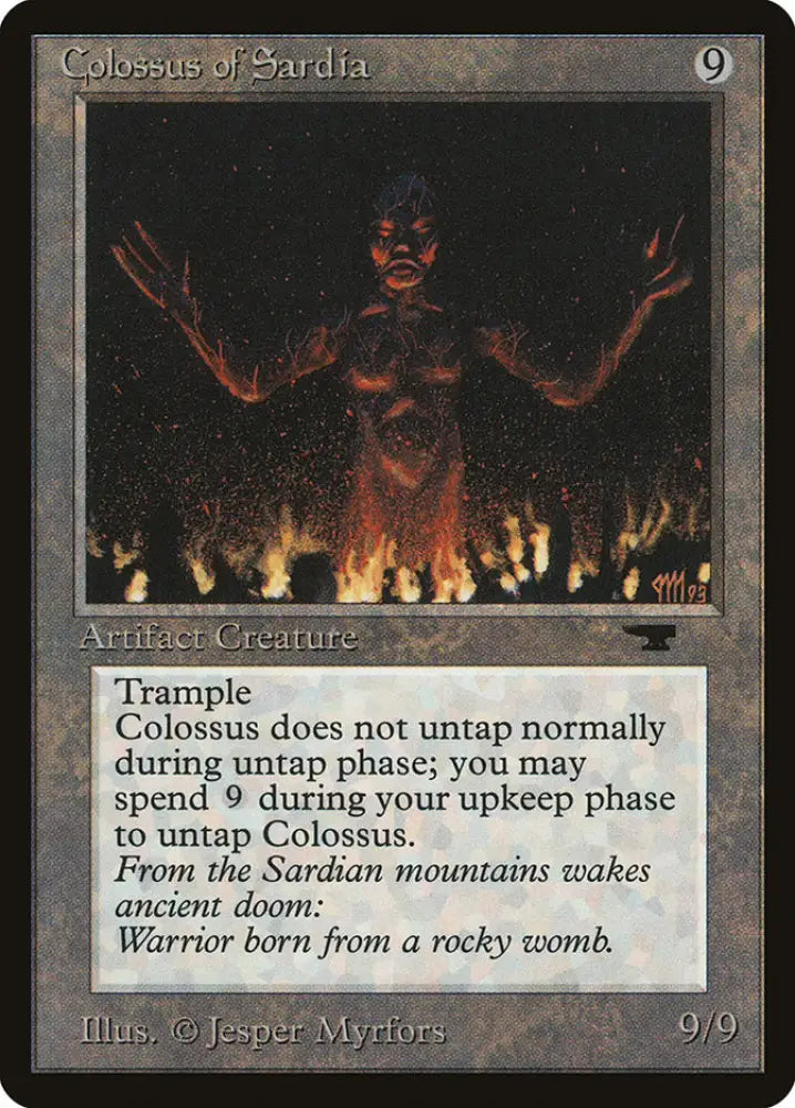 Colossus of Sardia [Antiquities] - MTG Single