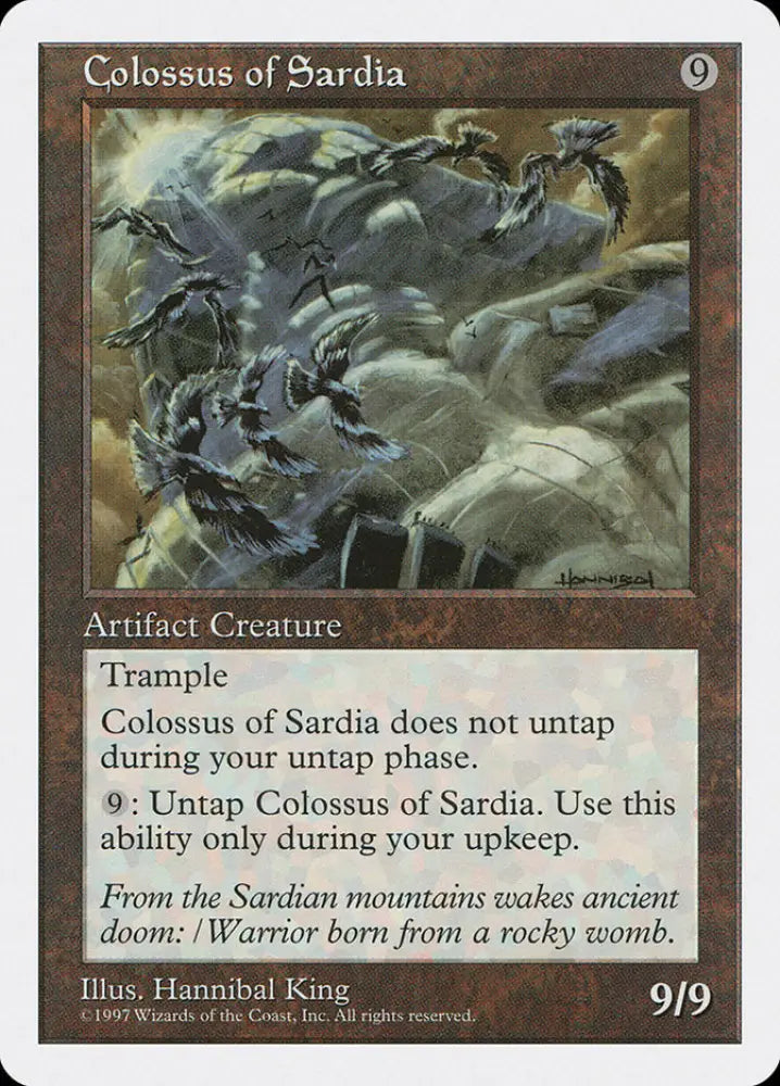 Colossus of Sardia [Fifth Edition] - MTG Single