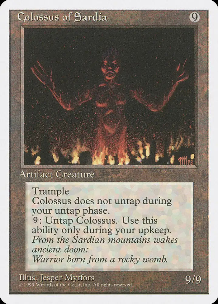 Colossus of Sardia [Fourth Edition] - MTG Single
