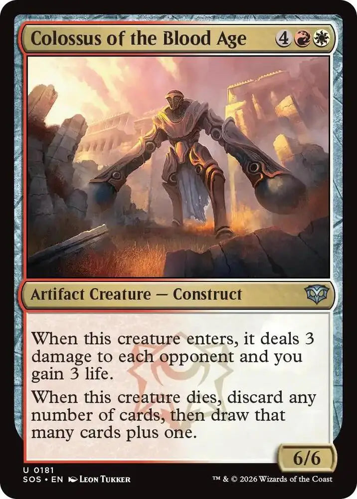 Colossus of the Blood Age (181) [Secrets of Strixhaven]
