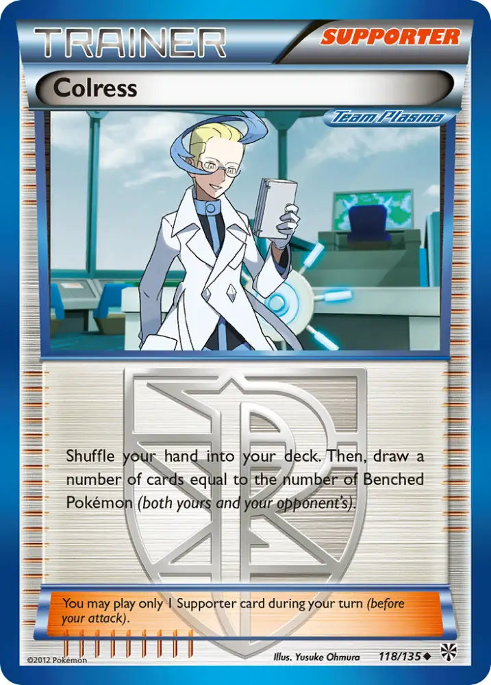 Colress (118/135) [Black & White: Plasma Storm] - Pokemon Single