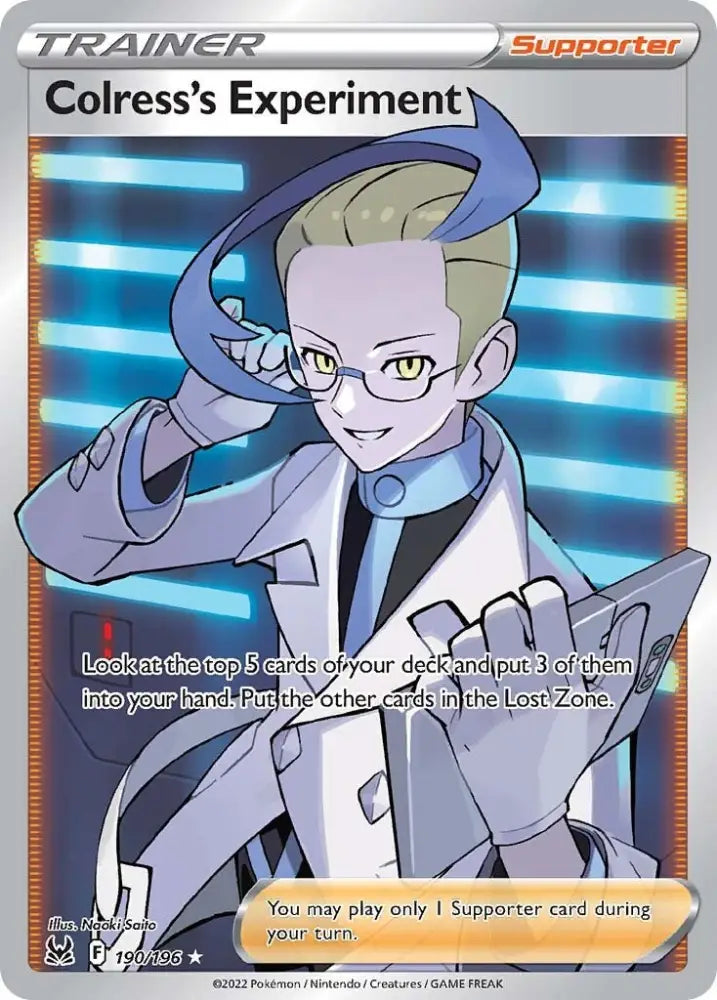 Colress’s Experiment (190/196) [Sword & Shield: Lost Origin] - Pokemon Single