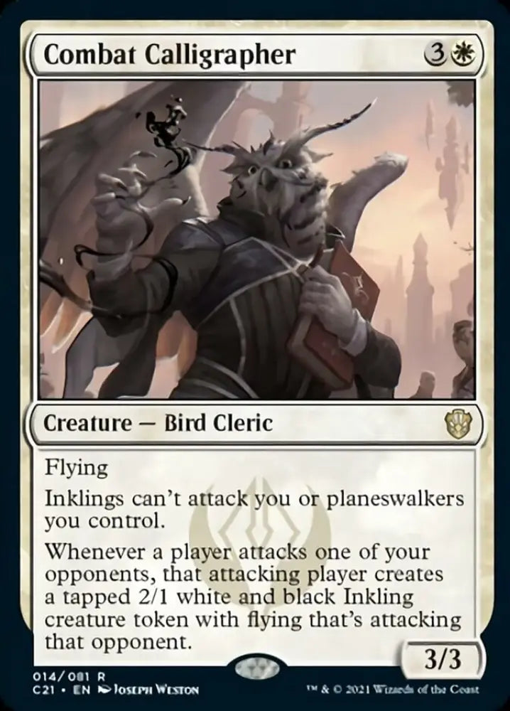 Combat Calligrapher [Commander 2021] - MTG Single