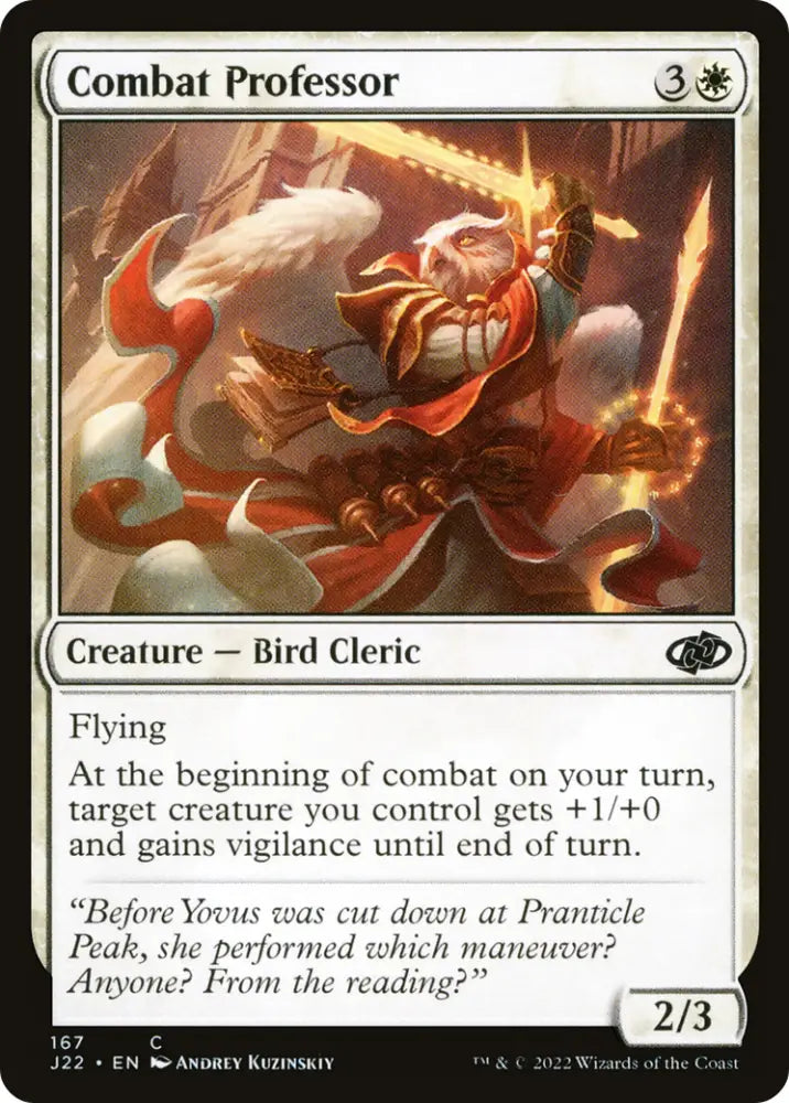 Combat Professor [Jumpstart 2022] - MTG Single