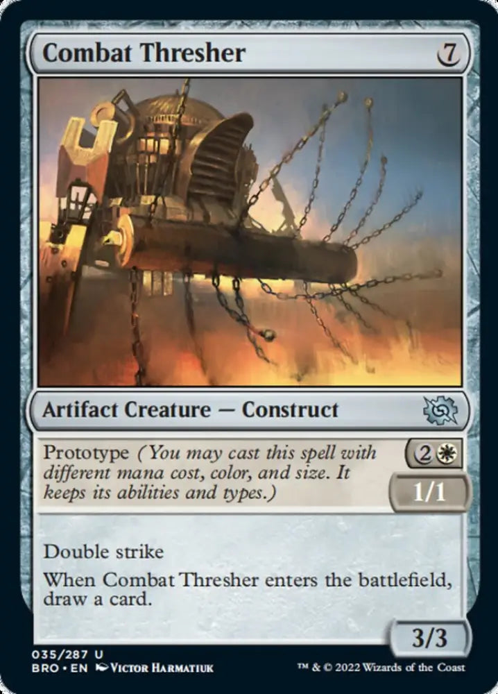 Combat Thresher [The Brothers’ War] - MTG Single