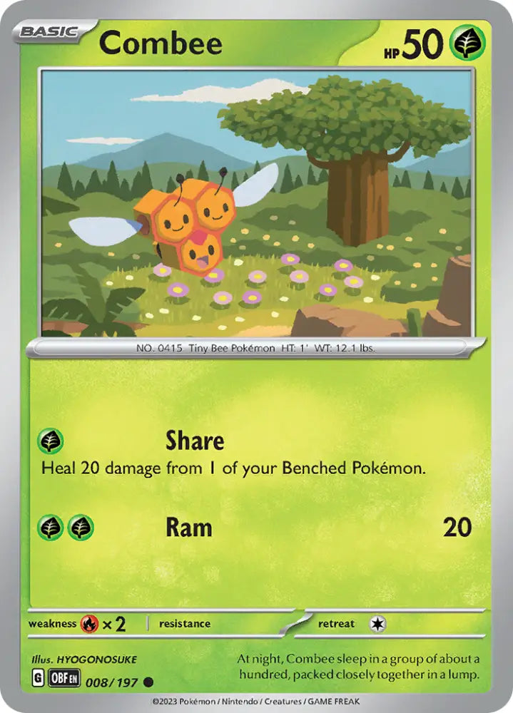 Combee (008/197) [Scarlet & Violet: Obsidian Flames] - Pokemon Single