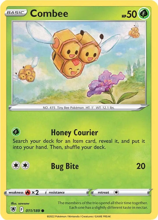 Combee (011/189) [Sword & Shield: Astral Radiance] - Pokemon Single