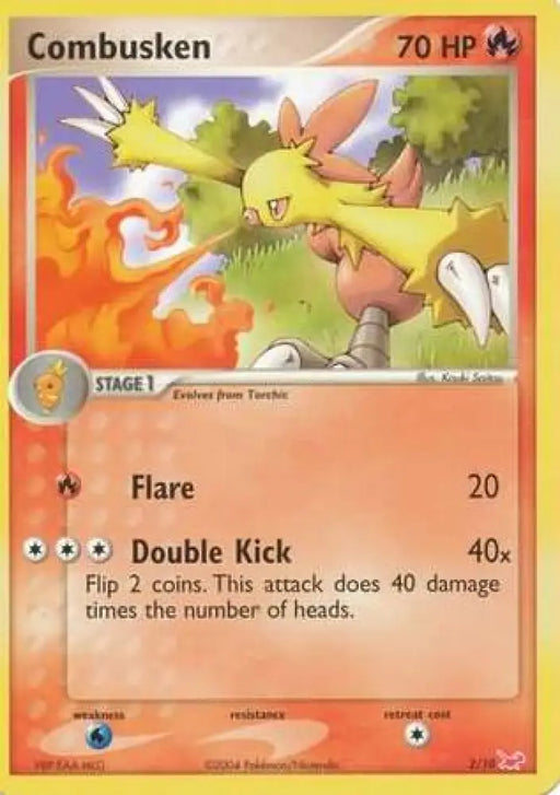 Combusken (2/10) [EX: Trainer Kit - Latias] - Pokemon Single