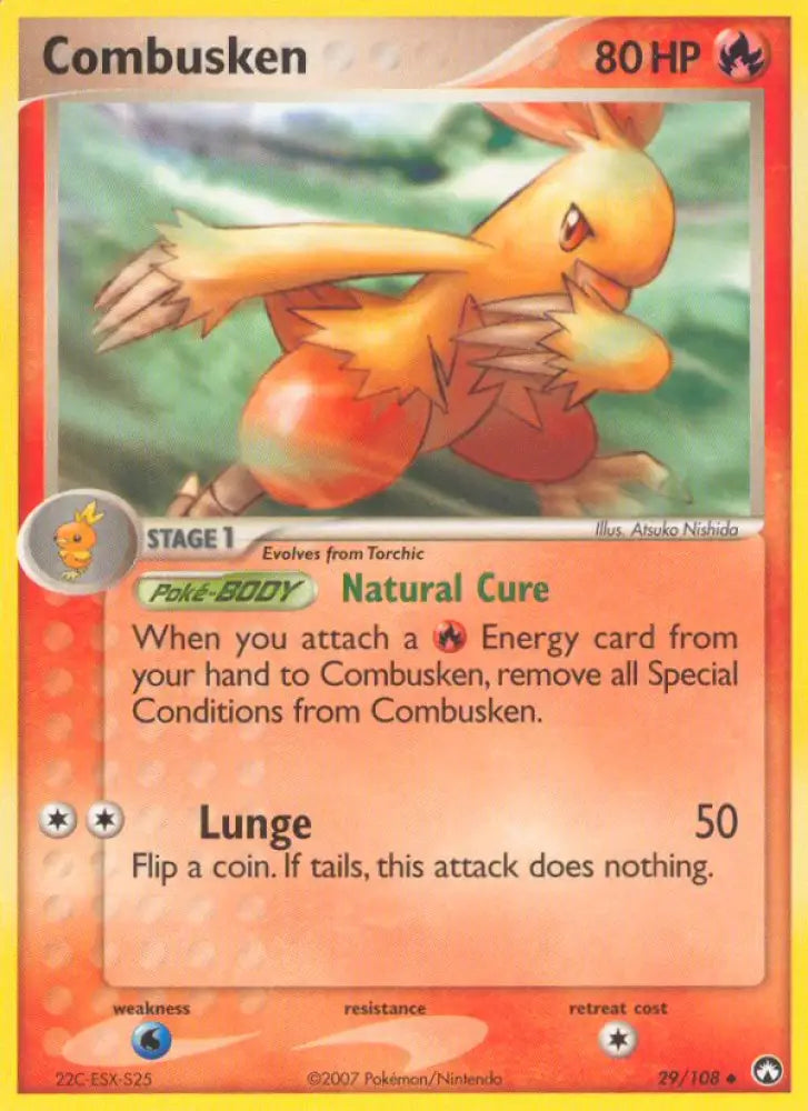 Combusken (29/108) [EX: Power Keepers] - Pokemon Single