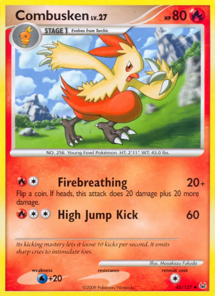 Combusken (45/127) [Platinum: Base Set] - Pokemon Single