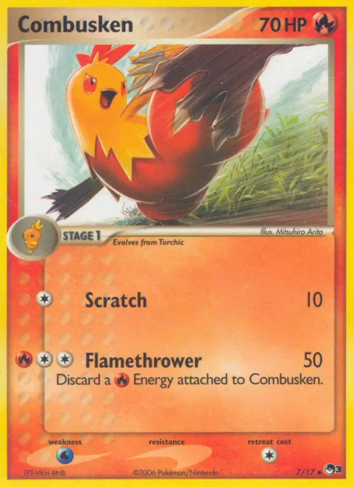 Combusken (7/17) [POP Series 3] - Pokemon Single