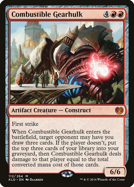Combustible Gearhulk [Kaladesh] - MTG Single