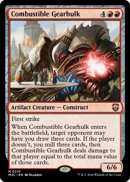 Combustible Gearhulk [Modern Horizons 3 Commander] - MTG Single