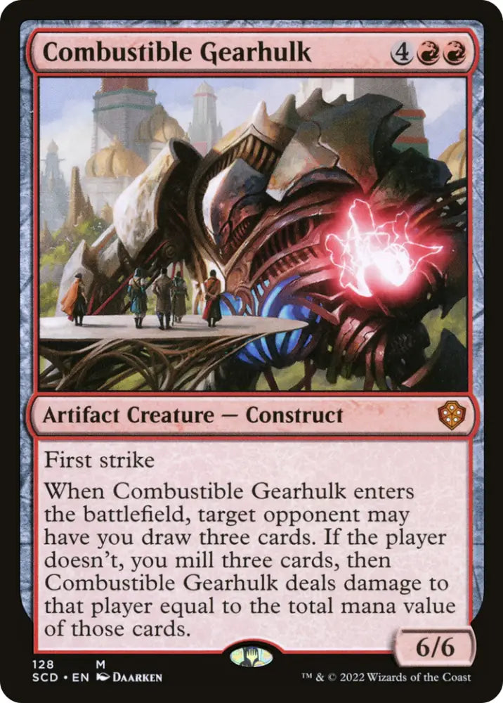 Combustible Gearhulk [Starter Commander Decks] - MTG Single