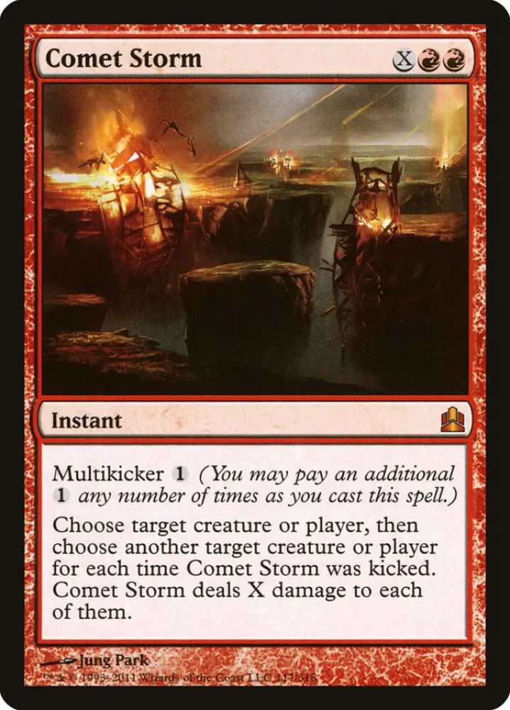 Comet Storm [Commander 2011] - MTG Single