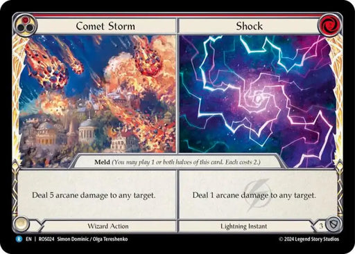 Comet Storm // Shock [Rosetta] - Flesh And Blood Single