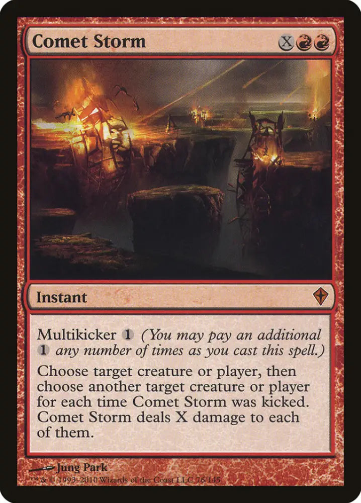 Comet Storm [Worldwake] - MTG Single