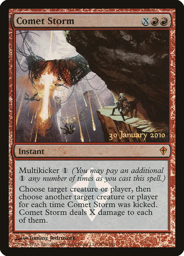 Comet Storm [Worldwake Prerelease Promos] - MTG Single