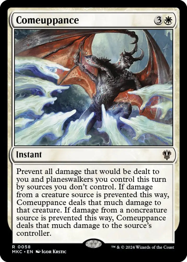 Comeuppance [Murders at Karlov Manor Commander] - MTG Single