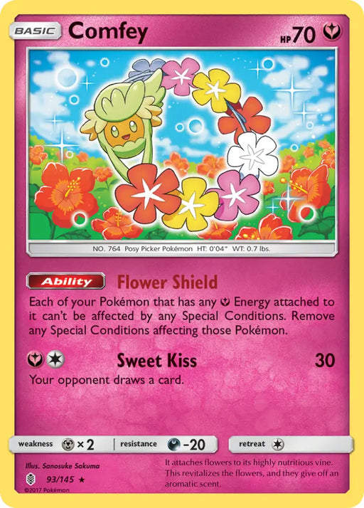 Comfey (93/145) [Sun & Moon: Guardians Rising] - Pokemon Single