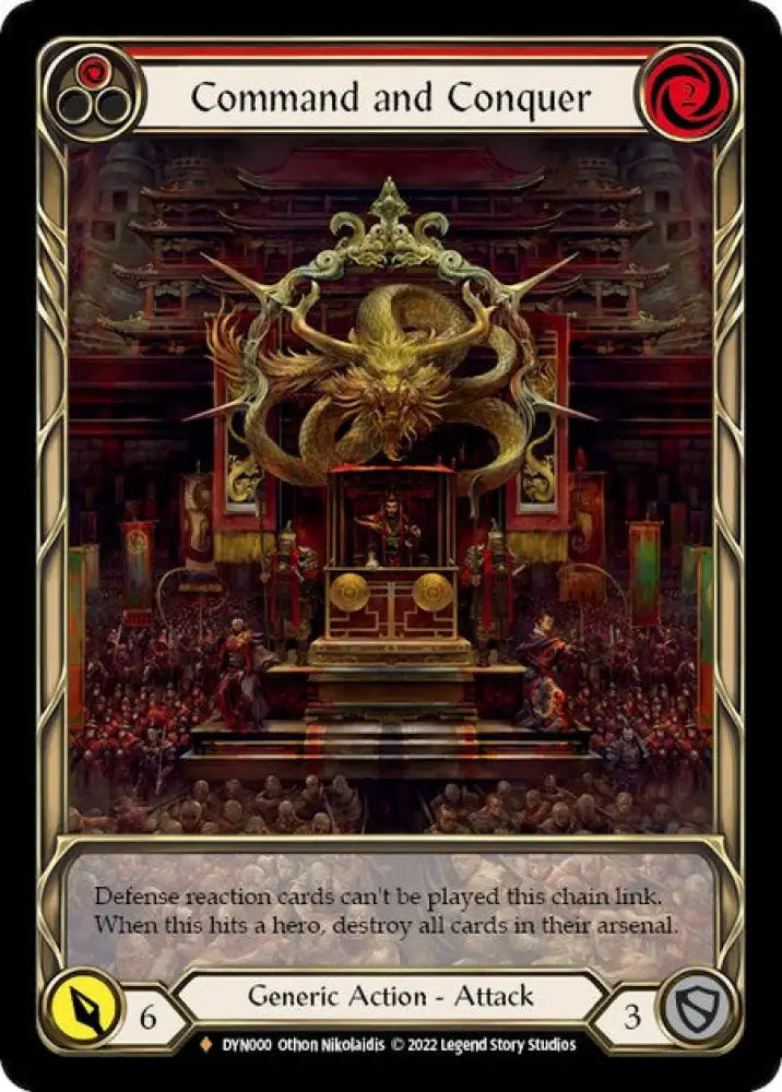 Command and Conquer [Dynasty] Cold Foil - Flesh And Blood Single