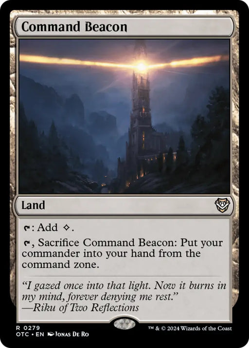 Command Beacon [Outlaws of Thunder Junction Commander] - MTG Single
