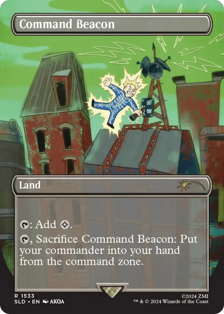 Command Beacon (Rainbow Foil) [Secret Lair Drop Series] - MTG Single