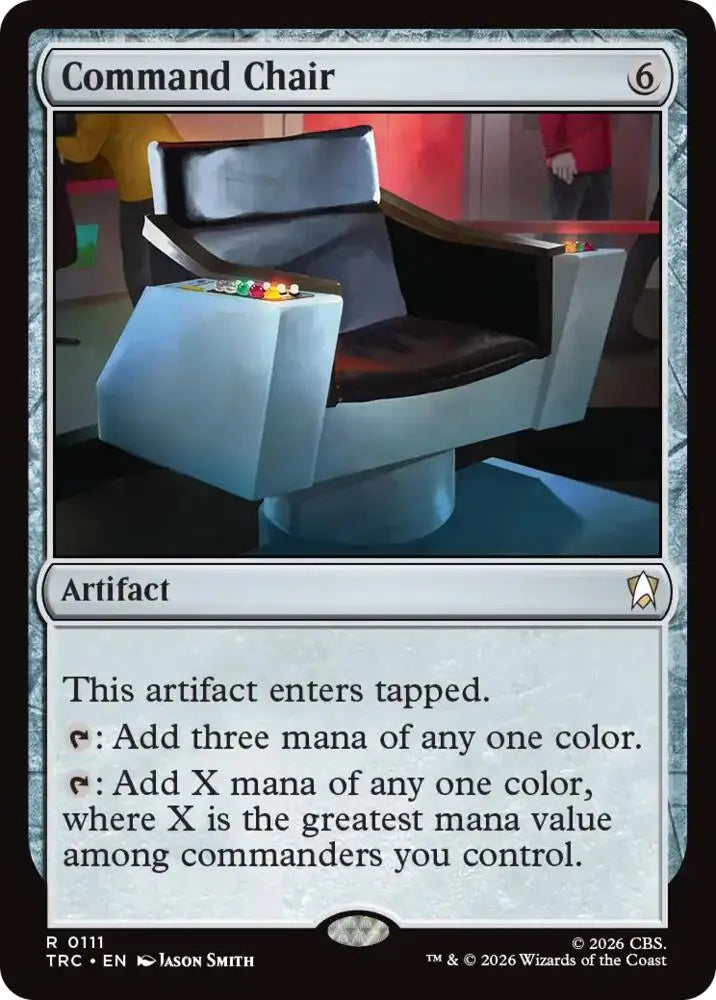 Command Chair (Surge Foil) (111) [Star Trek Commander]