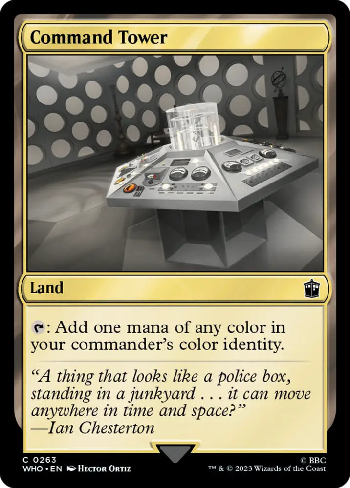 Command Tower (0263) [Doctor Who] - MTG Single