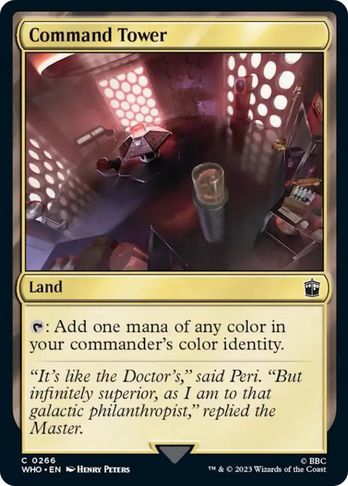 Command Tower (0266) [Doctor Who] - MTG Single