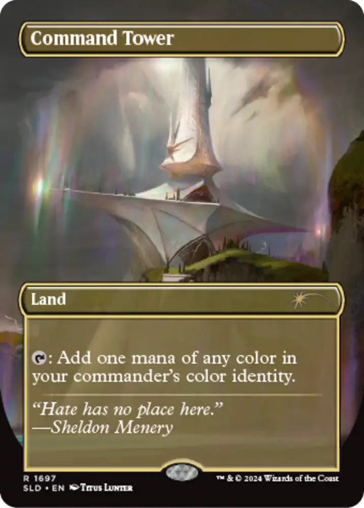 Command Tower (1697) [Secret Lair: Sheldon’s Spellbook] - MTG Single