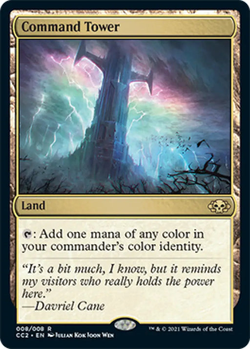 Command Tower [Commander Collection: Black] - MTG Single