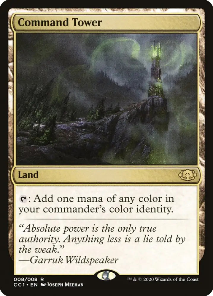 Command Tower [Commander Collection: Green] - MTG Single