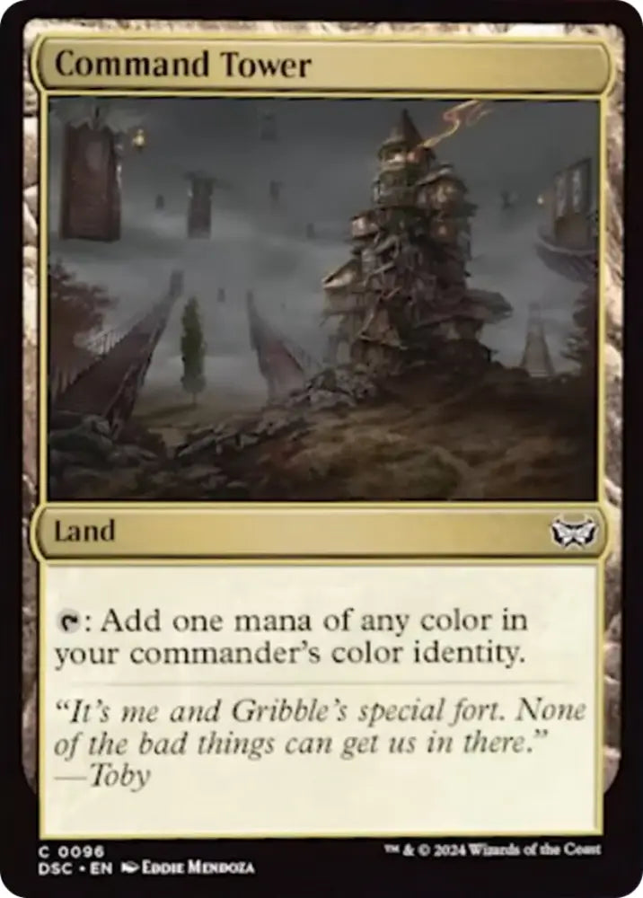 Command Tower [Duskmourn: House of Horror Commander] - MTG Single