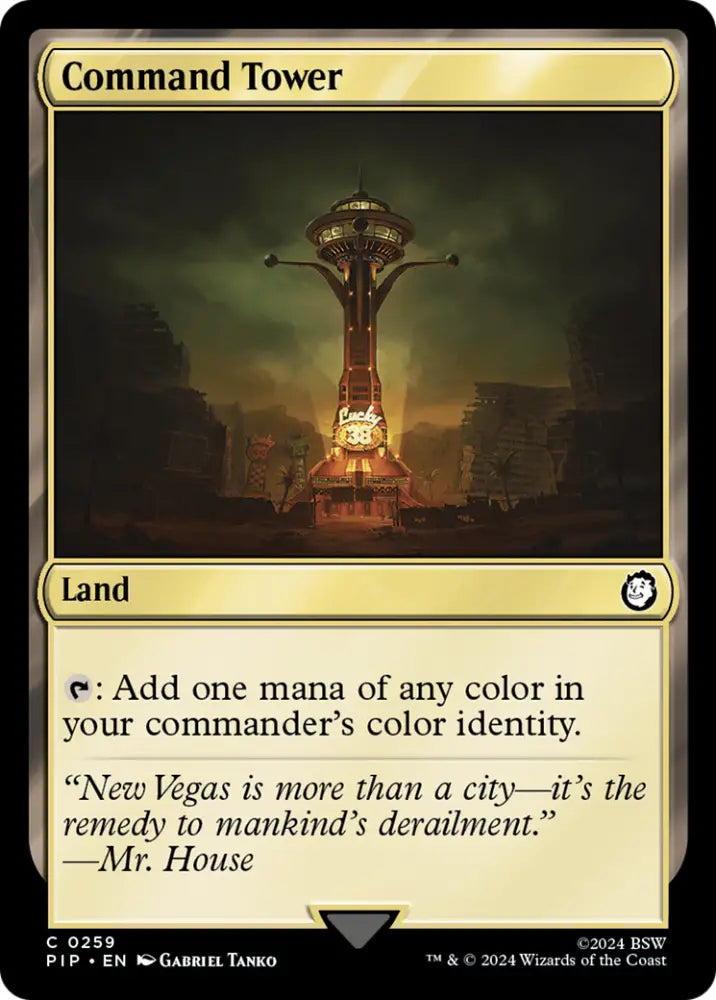 Command Tower [Fallout] - MTG Single