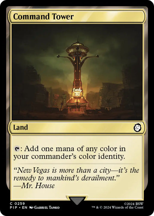 Command Tower [Fallout] - MTG Single