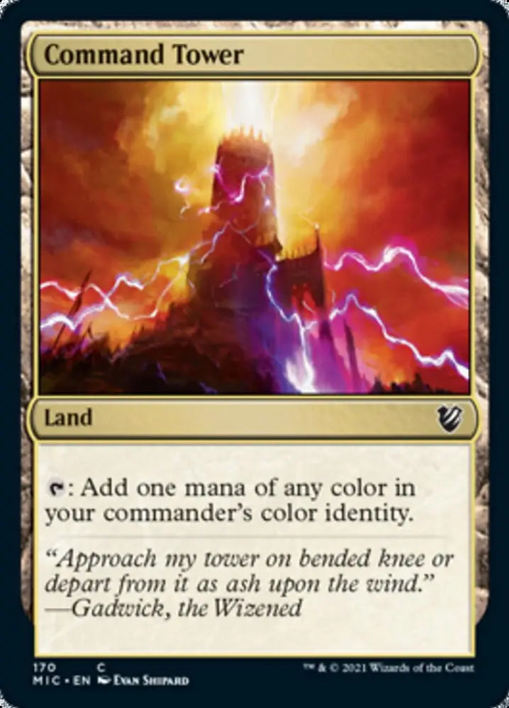 Command Tower [Innistrad: Midnight Hunt Commander] - MTG Single