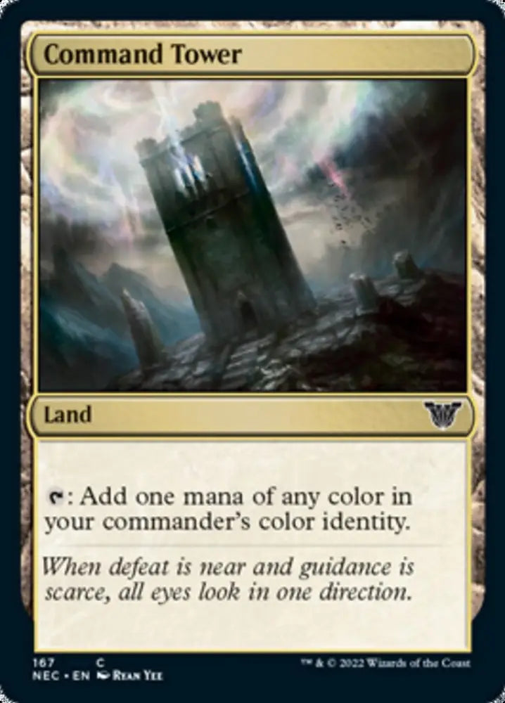 Command Tower [Kamigawa: Neon Dynasty Commander] - MTG Single